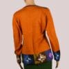 Alpaka Pullover für Damen Collos orange L