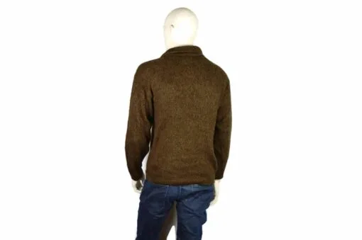 Alpaka Pullover Doble braun (L)