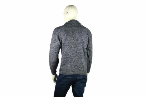 Alpaka Pullover Doble grau (M)
