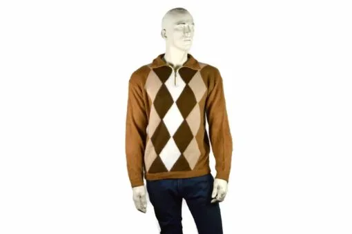 Alpaka Pullover Doble hellbraun (L)