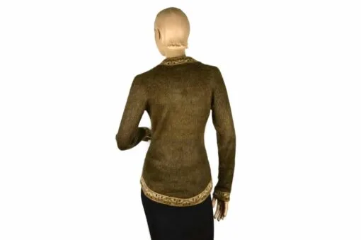 Alpaka Pullover Shakira dunkelbraun (M)