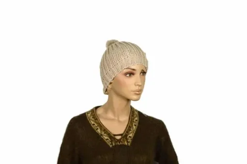 Alpaka Mütze Amuysan Beige