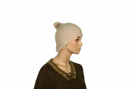 Alpaka Mütze Amuysan Beige
