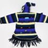 Kinderponcho Himmelblau gr. 86-92 Variante 2 Kinderponcho Himmelblau gr. 86-92 Variante 2