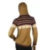 Alpaka Pullover Atahualpa mit Kapuze hellbraun