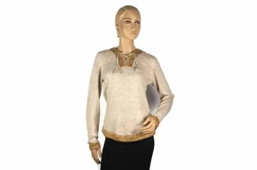 Alpaka Pullover Shakira beige