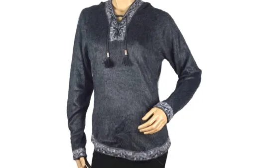Alpaka Pullover Shakira dunkelgrau