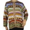 Bunte Strickjacke Modell 4