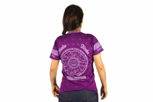 Nasca Kalendar T-Shirt violett