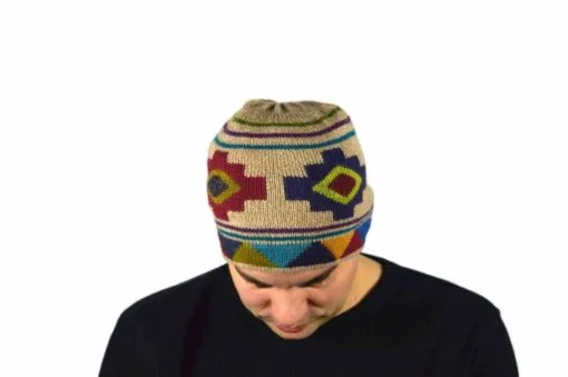 Alpaka Mützer Chakana beige