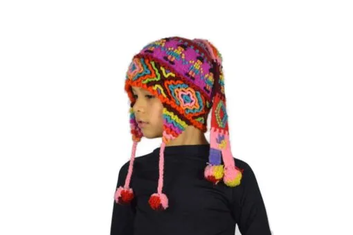 Alpaka Mütze Kinder