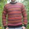 Alpaka Pullover Capac Yupanqui orange L