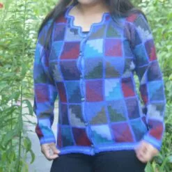 Alpaka Strickjacke Qanchis S