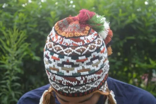 Peruanische Mütze braun Modell 3