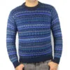 Alpaka Pullover Capac Yupanqui Blau