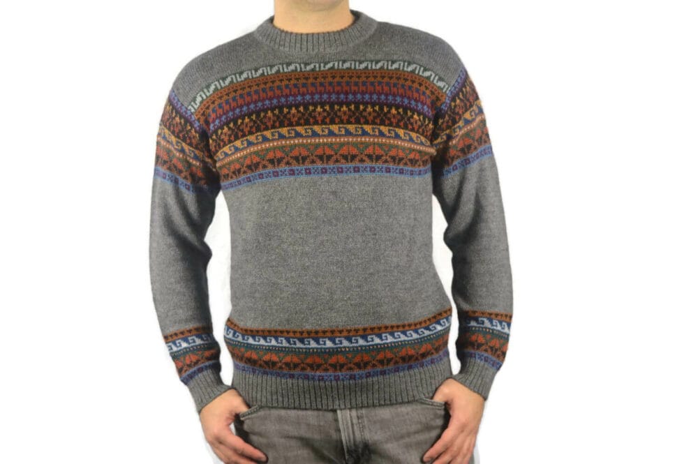 Alpaca Home Überwurfdecke Aus 100% Baby-Alpakawolle – Kariert, 1,8x1,2 M, Weich, Hypoallergen, Handgewebt