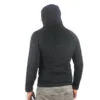 Alpaka Strickjacke Andenkreuz dunkelgrau