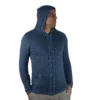 Strickjacke Andenkreuz blau Variante 1