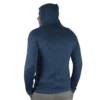 Strickjacke Andenkreuz blau Variante 1