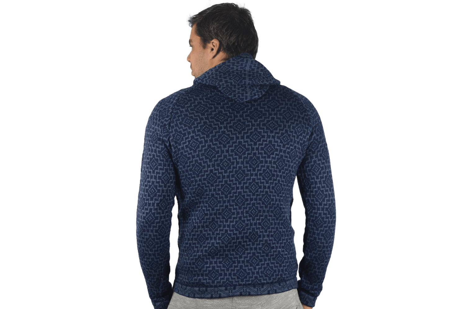 Strickjacke Andenkreuz dunkelblau Variante 1 Strickjacke Andenkreuz dunkelblau Variante 1