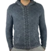 Strickjacke Andenkreuz grau Variante 2
