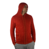 Strickjacke Andenkreuz rot Variante 2