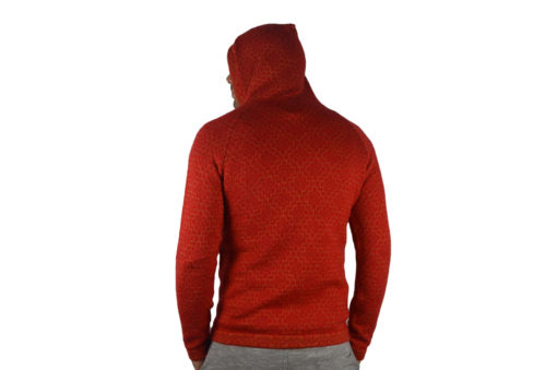 Strickjacke Andenkreuz rot Variante 2