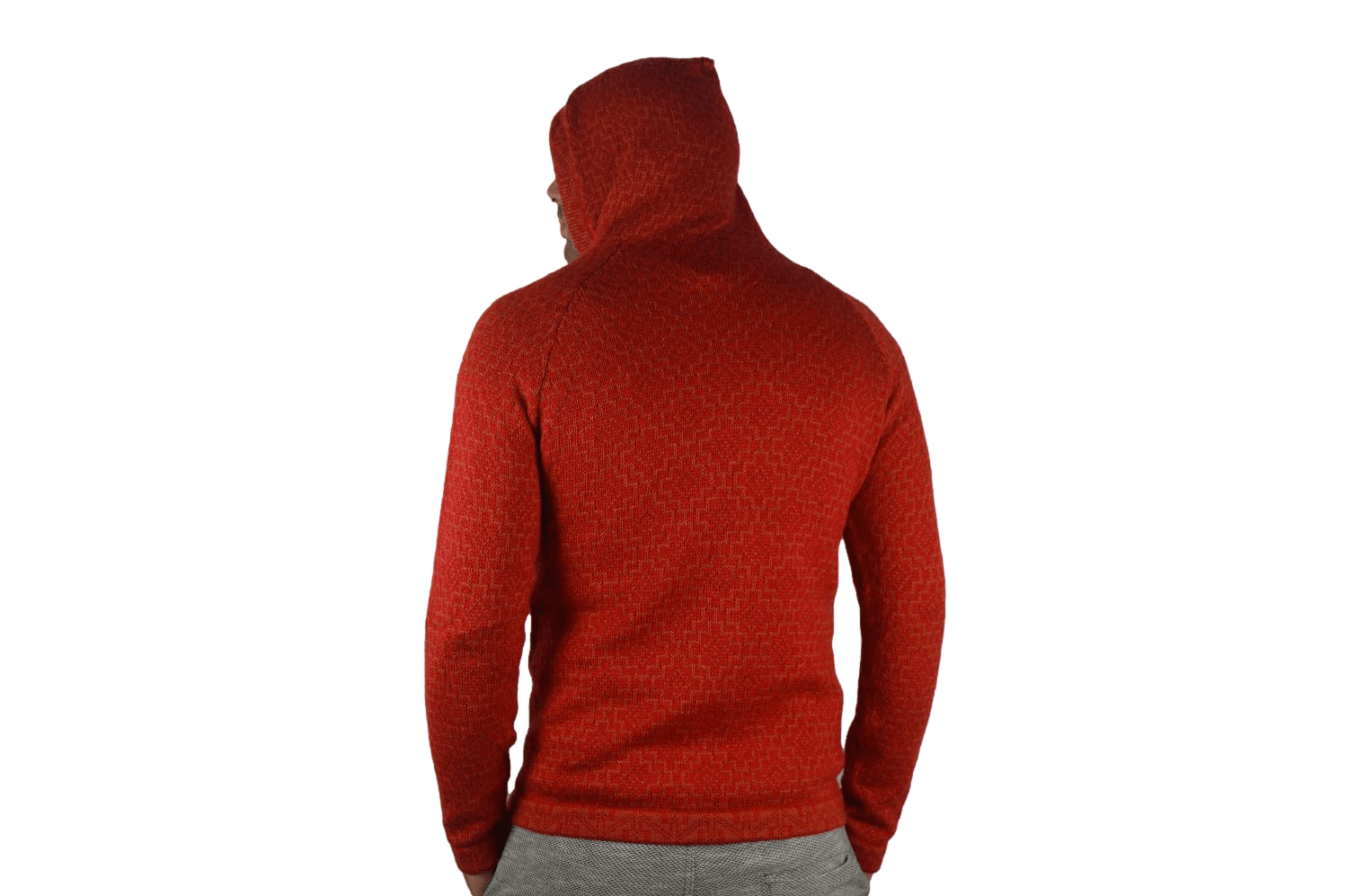 Strickjacke Andenkreuz rot Variante 2 Strickjacke Andenkreuz rot Variante 2