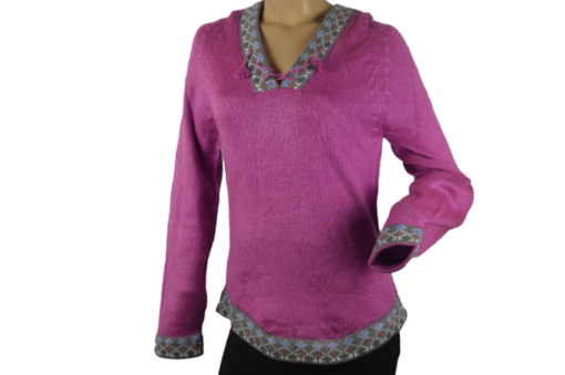 Alpaka Pullover Sinchi Roca rosa