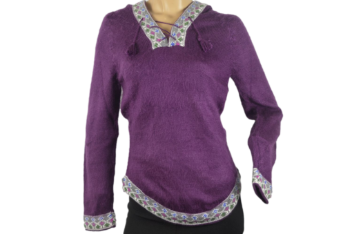 Alpaka Pullover Sinchi Roca violett