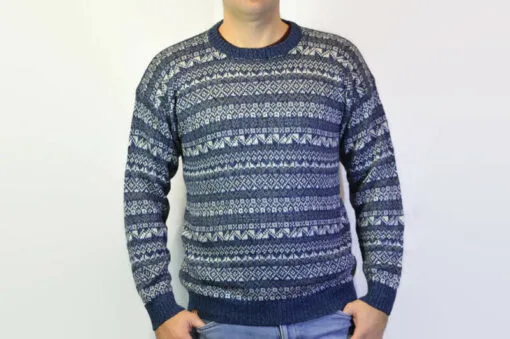 alpaka pullover capac yunkay blau 2