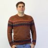 Alpaka Pullover Fair Trade braun