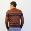 Alpaka Pullover Fair Trade braun