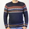 Alpaka Pullover Fair Trade dunkelblau