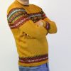 Alpaka Pullover Fair Trade gelb