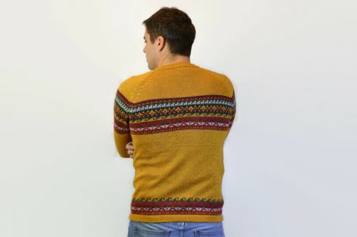 Alpaka Pullover Fair Trade gelb