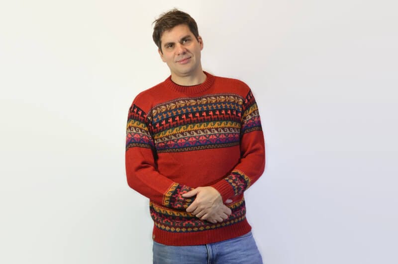 Alpaka Pullover Fair Trade rot Alpaka Pullover Fair Trade rot