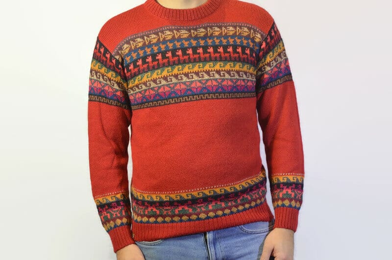 Alpaka Pullover Fair Trade rot Alpaka Pullover Fair Trade rot