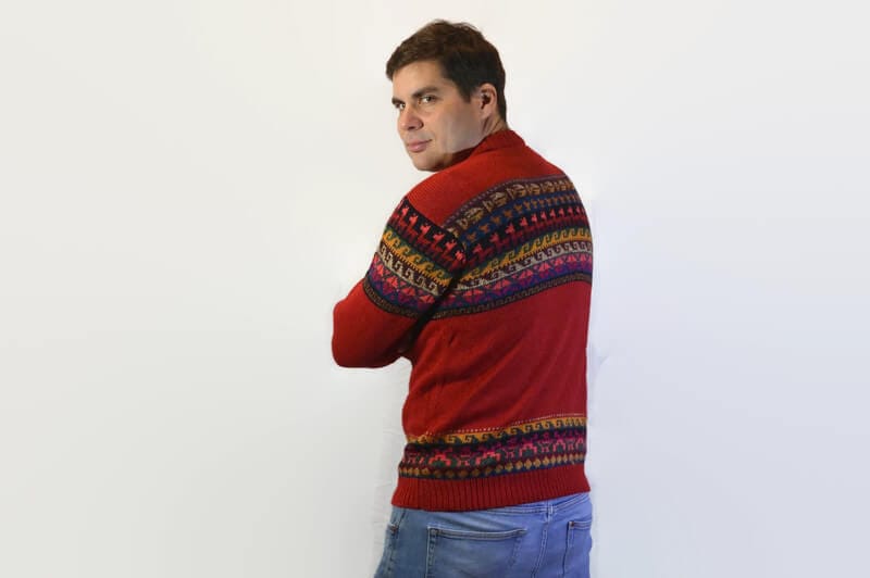 Alpaka Pullover Fair Trade rot Alpaka Pullover Fair Trade rot