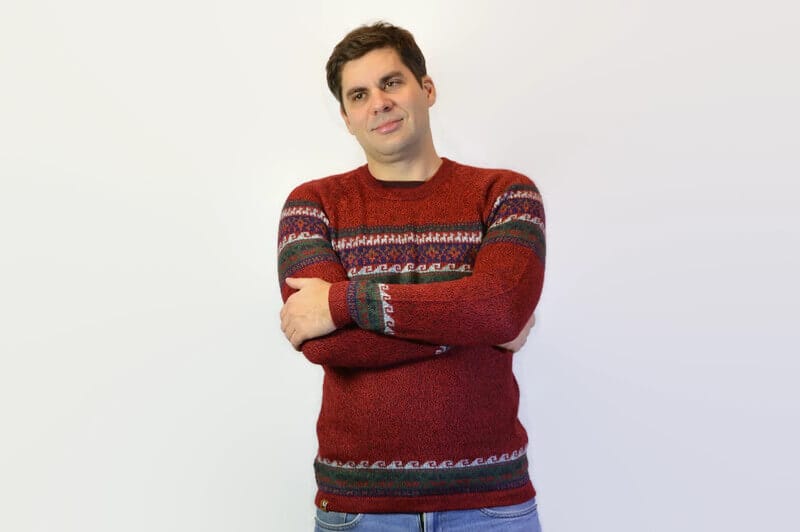 Alpaka Pullover Fair Trade weinrot Alpaka Pullover Fair Trade weinrot