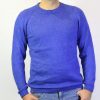 Alpaka Pullover Uncolor blau