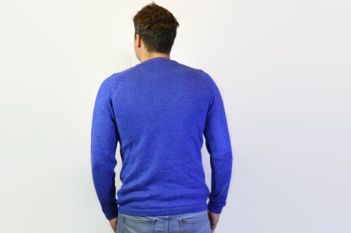 Alpaka Pullover Uncolor blau