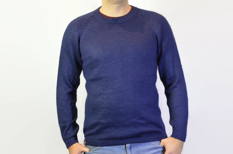 Alpaka Pullover Uncolor dunkelblau Alpaka Pullover Uncolor dunkelblau