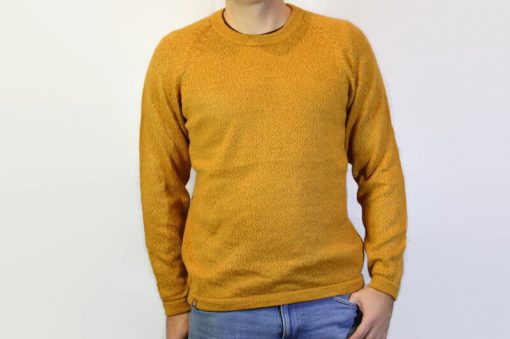 Alpaka Pullover Uncolor gelb