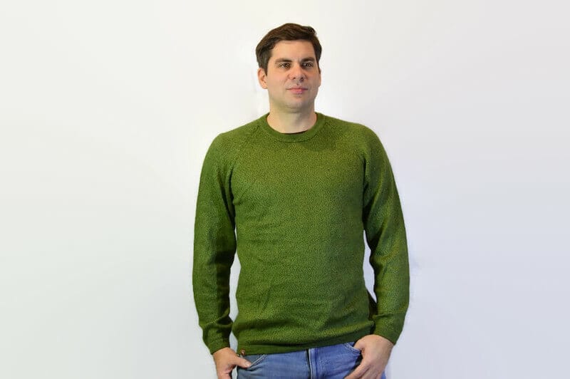 Alpaka Pullover Uncolor grün Alpaka Pullover Uncolor grün