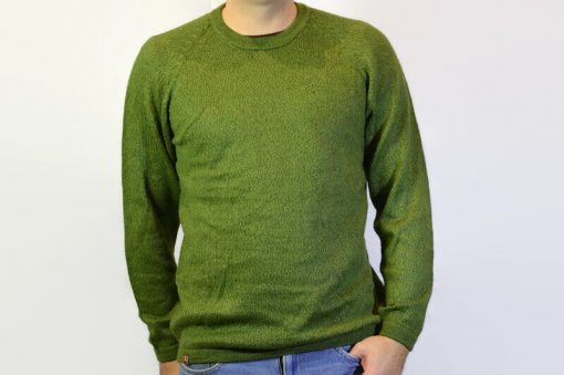 Alpaka Pullover Uncolor grün