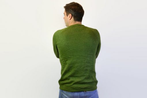 Alpaka Pullover Uncolor grün