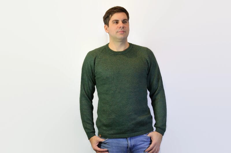 Alpaka Pullover Uncolor olivgrün Alpaka Pullover Uncolor olivgrün