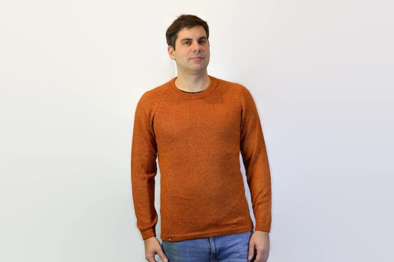 Alpaka Pullover Uncolor orange Alpaka Pullover Uncolor orange