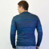 Alpaka Strickjacke Yaura blau